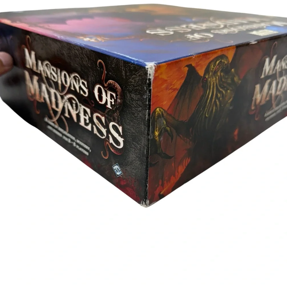 Mansions of Madness Board Game 1st Edition Arkham Horror Rare New Open Box